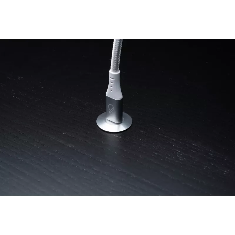 USB-C-auf-USB-C-Kabel Ochno O-USBG2-70-1 — USB 3.2 Gen 2, DP Alt Mode 1.4, Stecker–Stecker, geflochten, 0,7 m, Weiß