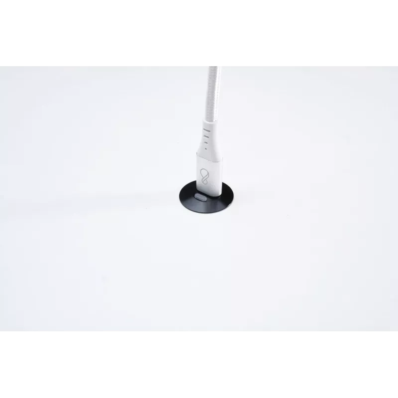 USB-C-auf-USB-C-Kabel Ochno O-USBG2-70-1 — USB 3.2 Gen 2, DP Alt Mode 1.4, Stecker–Stecker, geflochten, 0,7 m, Weiß