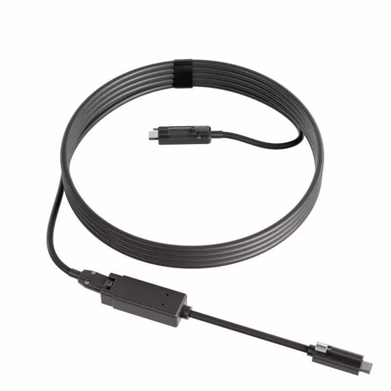 USB-C-Verlängerungskabel Ochno O-EC-20 — 20 m, DisplayPort 1.4 Alt Mode-Unterstützung
