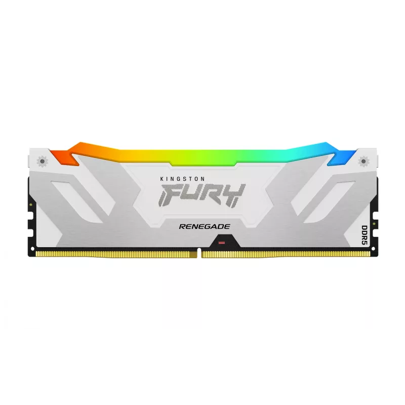 Kingston Technology FURY 16GB 6400MT/s DDR5 CL32 DIMM Renegade RGB Weiß XMP
