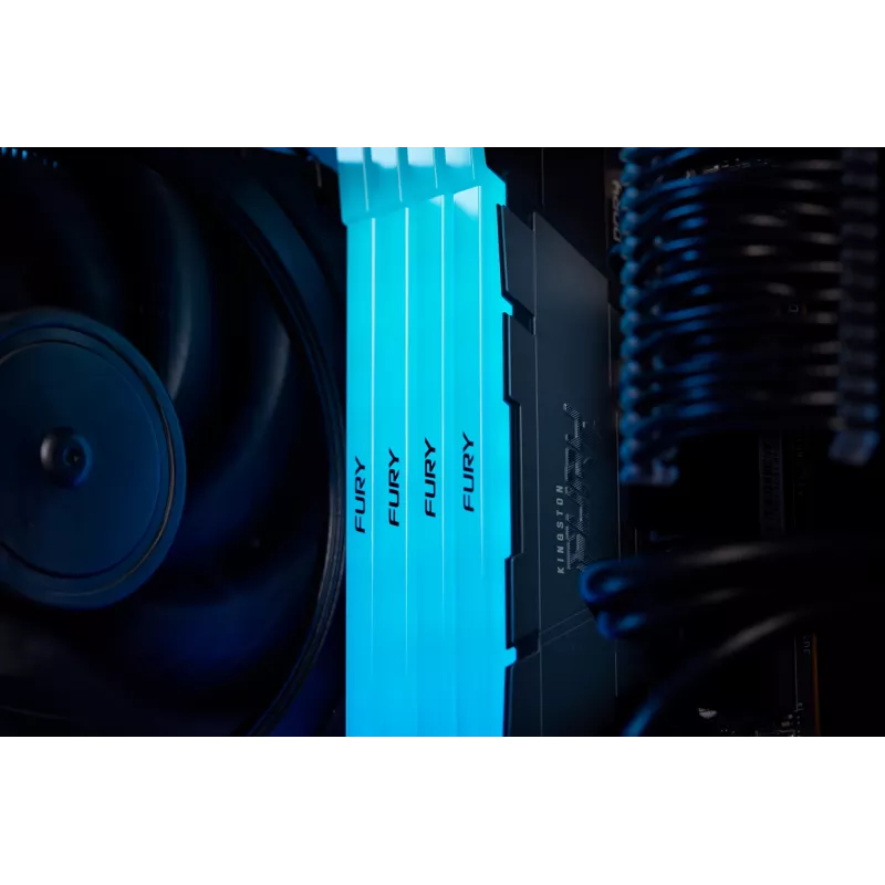 Kingston Technology FURY 64GB 3600MT/s DDR4 CL18 DIMM (Kit of 2) Renegade RGB