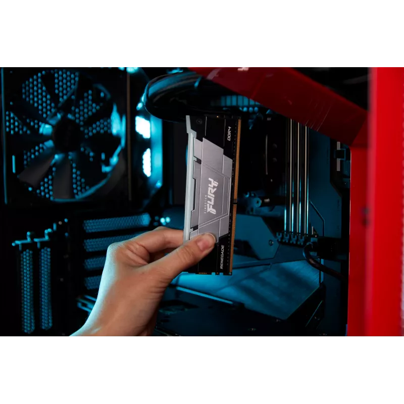 Kingston Technology FURY 64GB 3600MT/s DDR4 CL18 DIMM (Kit of 2) Renegade RGB