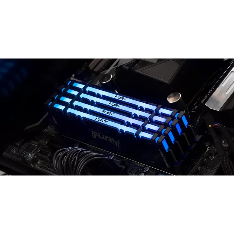 Kingston Technology FURY 64GB 3600MT/s DDR4 CL18 DIMM (Kit of 2) Renegade RGB