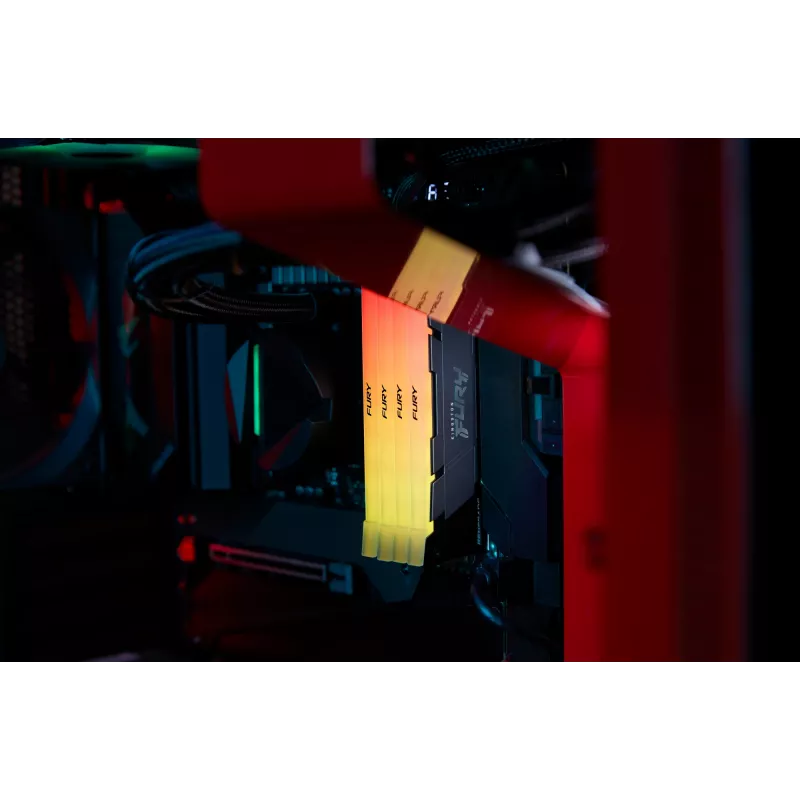 Kingston Technology FURY 32GB 3600MT/s DDR4 CL16 DIMM (Kit of 4) Renegade RGB