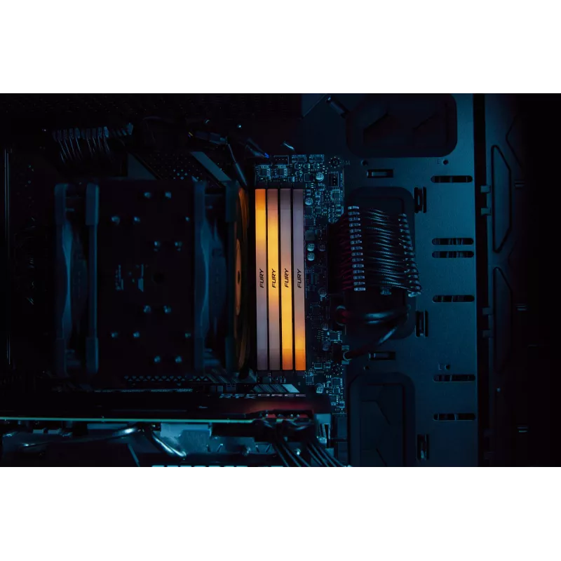 Kingston Technology FURY 32GB 3600MT/s DDR4 CL16 DIMM (Kit of 4) Renegade RGB