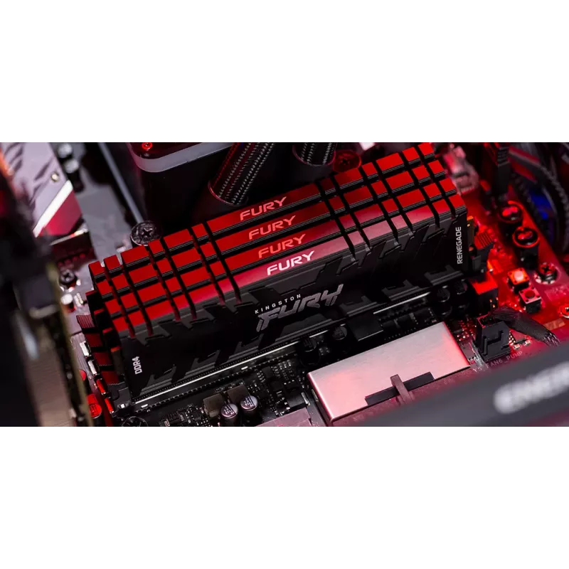 Kingston Technology FURY 32GB 3600MT/s DDR4 CL16 DIMM (Kit of 4) Renegade RGB