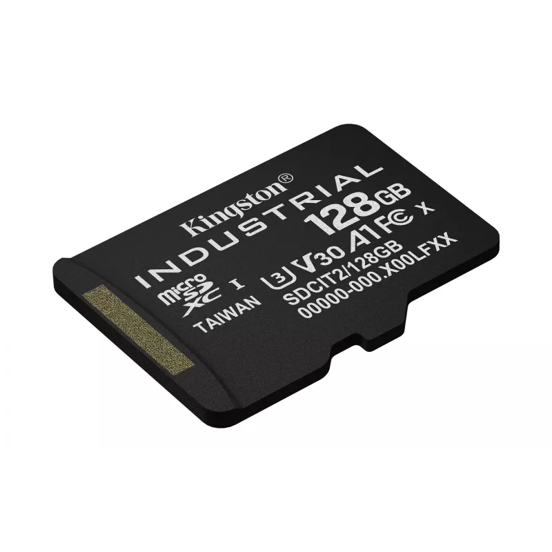 Kingston Technology 128GB microSDXC Industrial C10 A1 pSLC Card Einzelpackung ohne Adapter