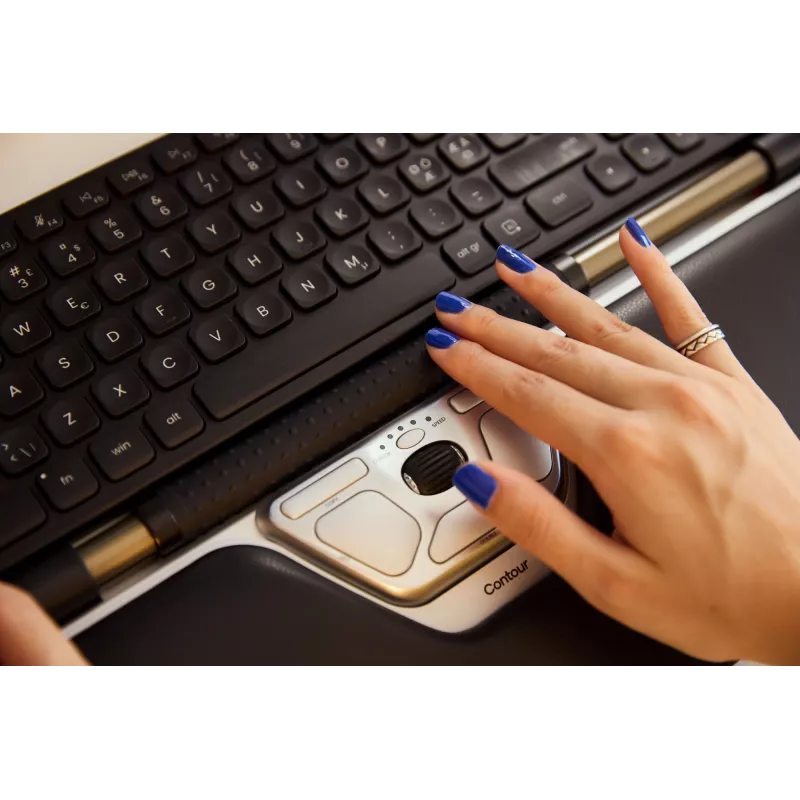 Kabellose ergonomische Maus Contour Design RollerMouse Red 2800 DPI