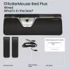 Contour Design RollerMouse Red Plus kabelgebundene ergonomische Maus USB-C 2800 DPI