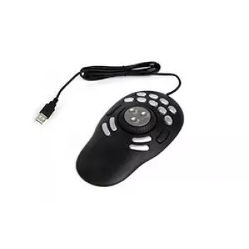 Multimedia Steuergerät Contour PRO v2 – USB, Silber/Schwarz, 43×77,5×11,5 mm