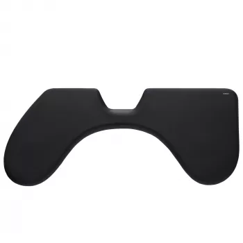 Handgelenkauflage Contour Design RollerMouse Armauflage Rot Veganes Leder 135x600x23mm
