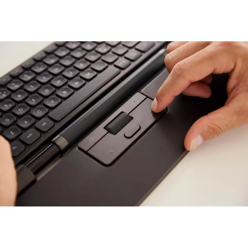 Contour Design RollerMouse Pro schlank Handgelenkauflage aus veganem Leder, kabellos