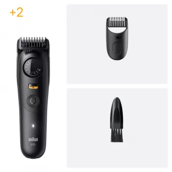 Braun BeardTrimmer 5 BT5500 Barttrimmer Batterie 20 2 cm Nass & Trocken Schwarz