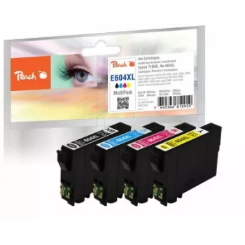 Peach PI200-988 Kompatibles Tinten-Multipack für Epson 604XL (T10H6)