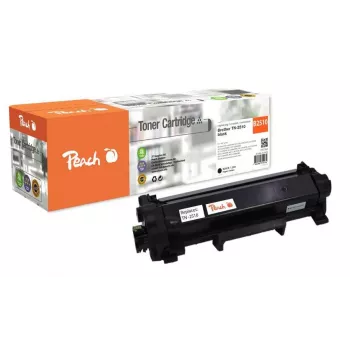 Peach Tonermodul schwarz, kompatibel mit Brother TN-2510, 1200 Seiten, Schwarz, 1 Stk.