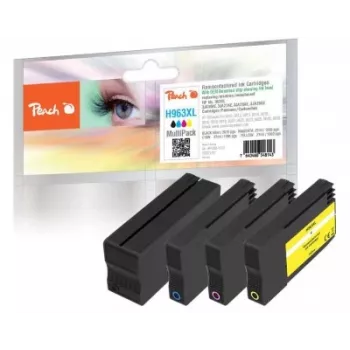 Peach PI300-1031 Tintenpatrone 4 Stück Kompatibel High (XL) Yield Schwarz, Cyan, Magenta, Gelb