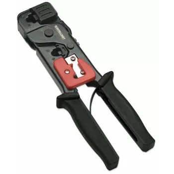 Intellinet 210836 Kabel-Crimpwerkzeug Crimpwerkzeug Schwarz, Rot