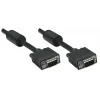 Manhattan VGA-Monitorkabel (mit Ferritkernen), 1,8 m, Schwarz, Stecker auf Stecker, HD15