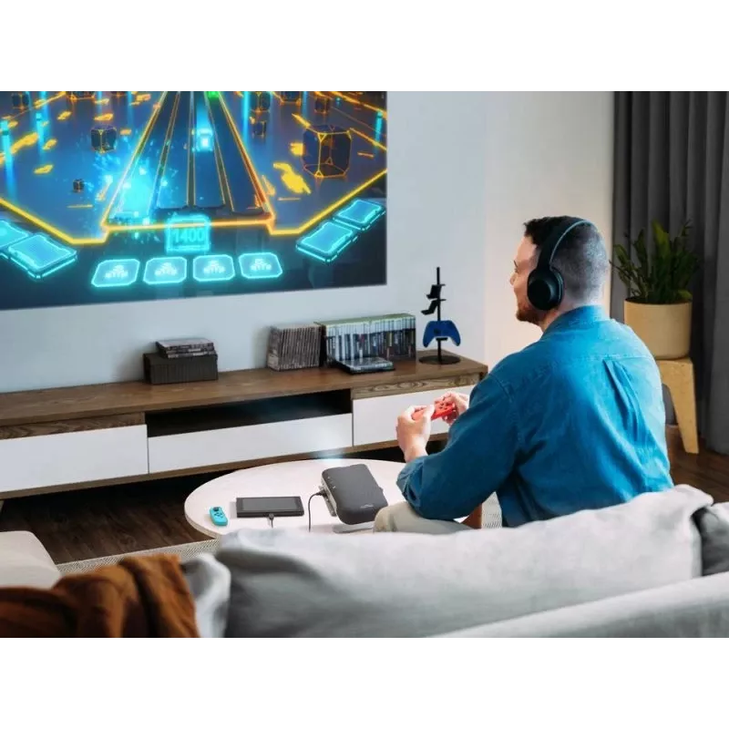 Viewsonic M1X Datenprojektor Kurzdistanzprojektor LED WVGA (854x480) Schwarz, Silber