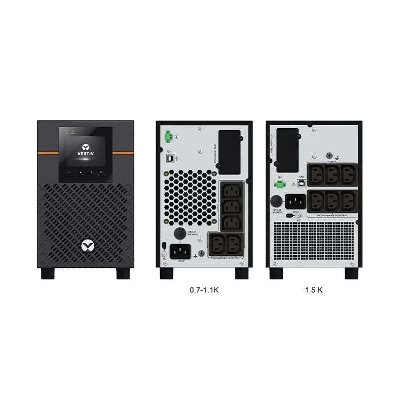 Vertiv Liebert Edge Uninterruptible Power Supply (UPS) - 1500VA 1350W 230V Line Interactive AVR Mini Tower |0.9 PF