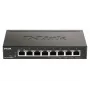 D-Link 8-Port PoE Gigabit Smart Managed Switch, Managed, L2/L3, Gigabit Ethernet (10/100/1000), Vollduplex, Power over Ethernet (PoE)