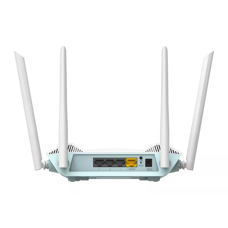 D-Link EAGLE PRO AI AX1500 Smart Router WLAN-Router Gigabit-Ethernet Dualband (2,4 GHz / 5 GHz) Weiß