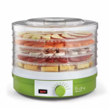 Ariete 616 B-Dry Dörrautomat – Dörrautomat – Obst, Gemüse, Trockenfleisch – Temperatur 35 °C / 70 °C – 245 Watt – Grün