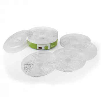 Ariete 616 B-Dry Dörrautomat – Dörrautomat – Obst, Gemüse, Trockenfleisch – Temperatur 35 °C / 70 °C – 245 Watt – Grün