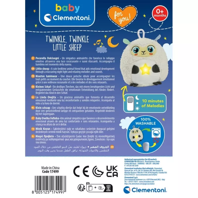 Clementoni Disney Baby 17499 Stofftier