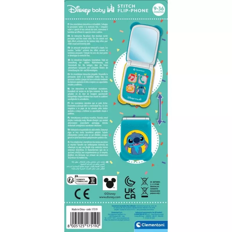 Clementoni Disney Baby 17519 Rollenspielzeug