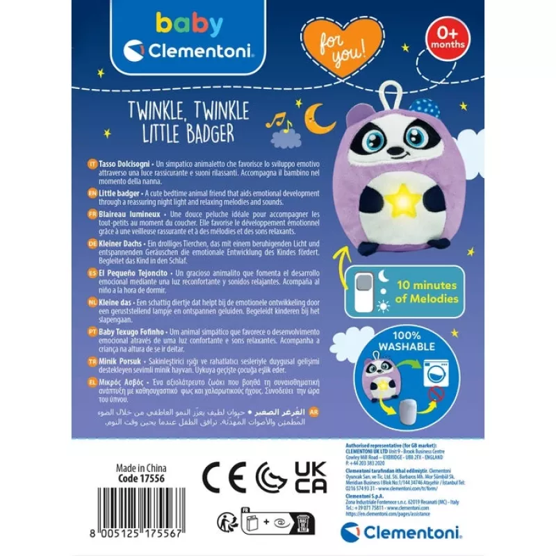 Clementoni Disney Baby 17556 Plüschtier