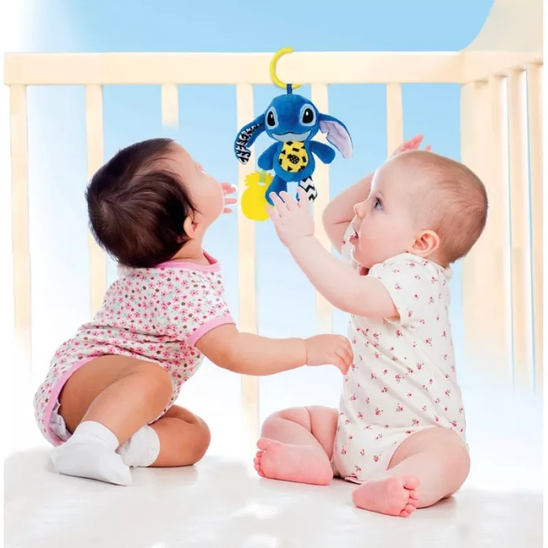 Clementoni Disney Baby Stitch Soft Rattle Baby Hängespielzeug