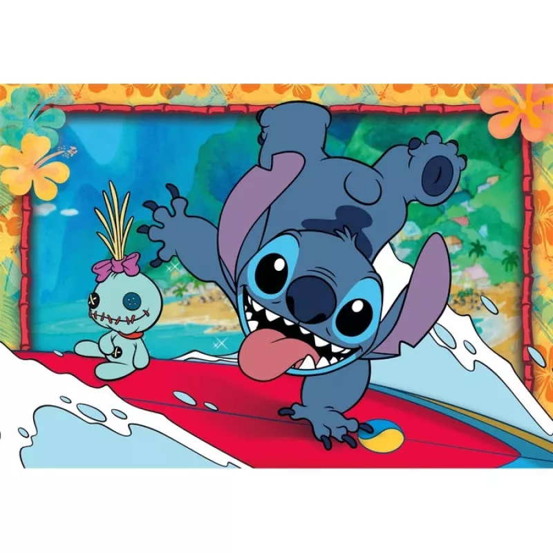 Clementoni Supercolor Puzzle 2x20 Teile, Disney Stitch (24809)