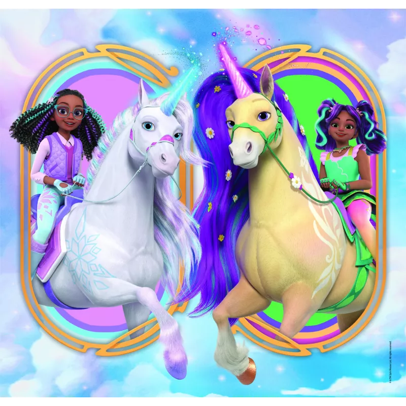 Clementoni 3x48-teilige Puzzles Unicorn Academy, 5 Jahre Clementoni 3x48-teilige Puzzles Unicorn Academy. Empfohlenes Mindestalter: 5 Jahre