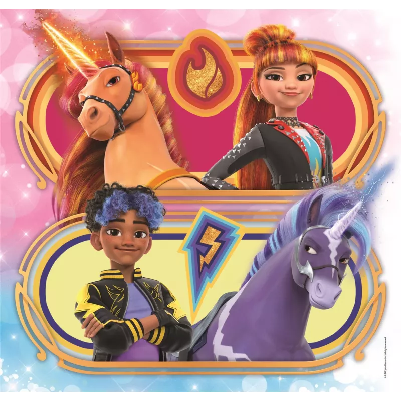 Clementoni 3x48-teilige Puzzles Unicorn Academy, 5 Jahre Clementoni 3x48-teilige Puzzles Unicorn Academy. Empfohlenes Mindestalter: 5 Jahre