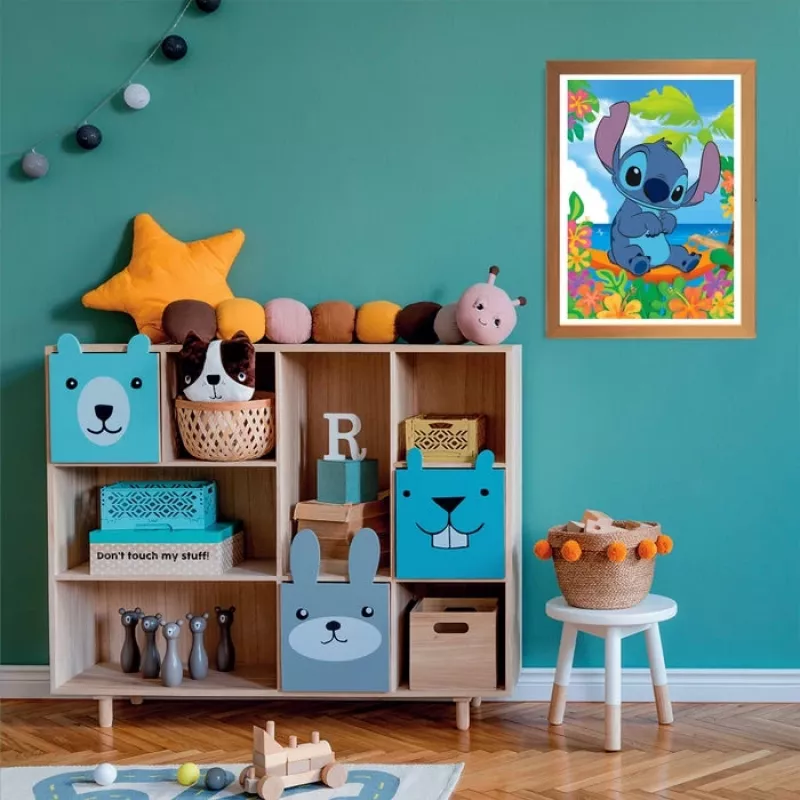 Clementoni Supercolor Stitch Puzzle 104 Stück Cartoons