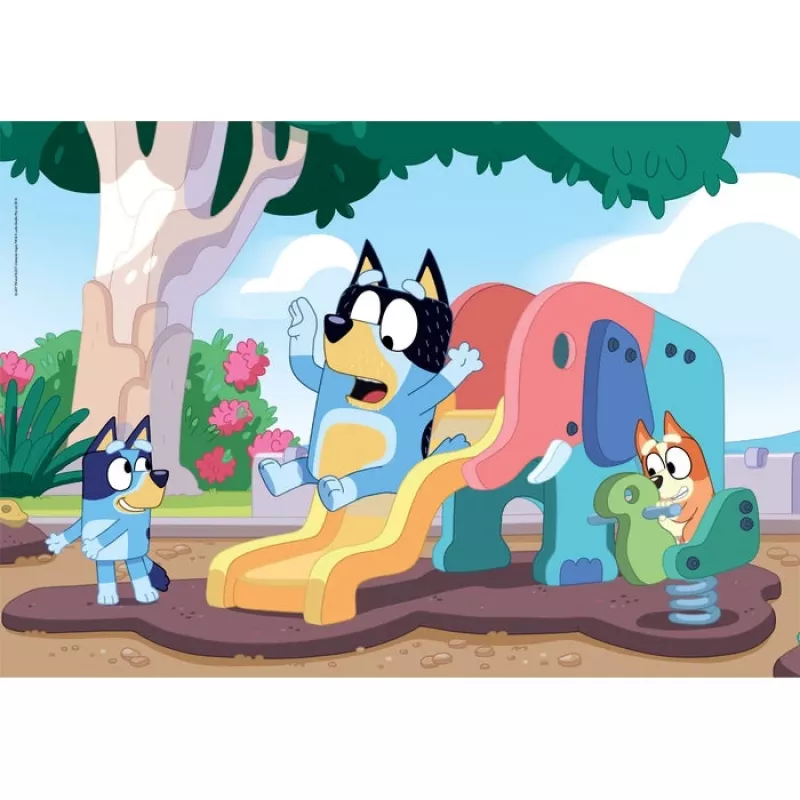 Clementoni Bluey Puzzle 104 Stück Tiere