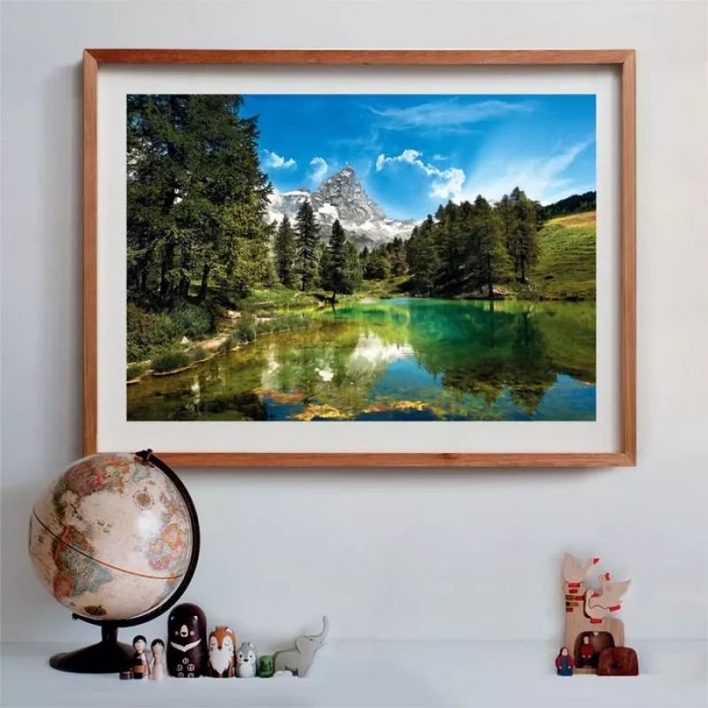 Clementoni High Quality Collection Blauer See Puzzle 1500 Teile Landschaft