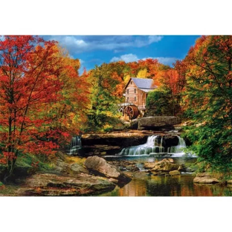 Clementoni Glade creek grist mill Puzzle 2000 Stk. Fauna