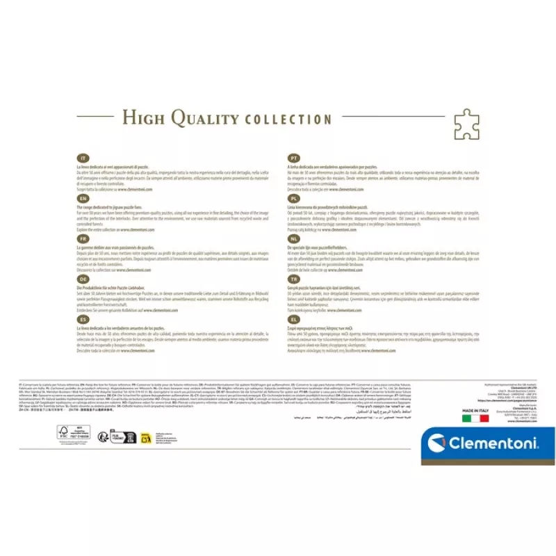Clementoni High Quality Collection 36534 Puzzle 6000 Teile Stadt