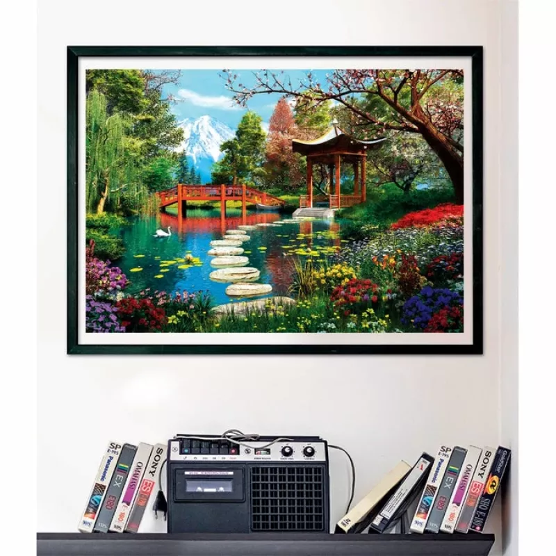 Clementoni High Quality Collection Fuji Garden Puzzle 1000 Teile Landschaft