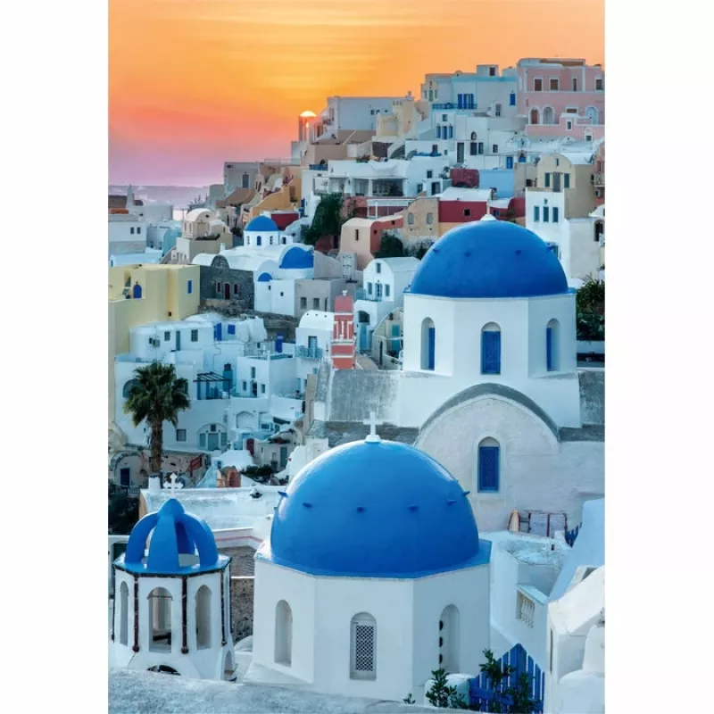 Clementoni High Quality Collection Santorini Puzzle 1000 Teile Landschaft