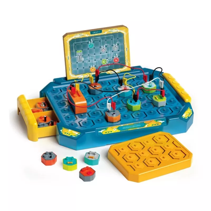 Clementoni Science & Play Elektroniklabor, Experimentierkasten, Elektrizität, 8 Jahr(e), Verschiedene Farben