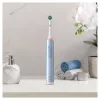 Oral-B Pro 3 3000 Cross Rotierend-oszillierende Zahnbürste für Erwachsene Blau