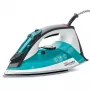 Polti Vaporella Quick & Comfort QC120 Dampfbügeleisen Edelstahl-Bügelsohle 2200 W Schwarz, Türkis, Weiß