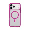 Cellularline Iconic Mag - iPhone 17 Pro Transparente Hülle mit farbigen Rändern, kompatibel mit dem MagSafe-Ökosystem
