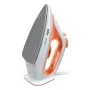 Braun TexStyle 1 SI1009OR Dampfbügeleisen Antihaft-Bügelsohle 1900 W Orange, Weiß