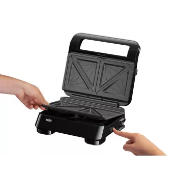 Braun Snack Maker 5 SM5000 Sandwichmaker 800 W Schwarz