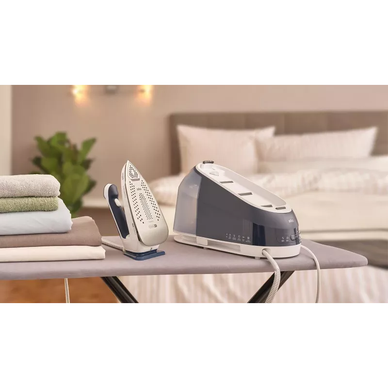 Braun CareStyle 5 IS5245BL 2400 W 2 L Eloxal-Bügelsohle Blau