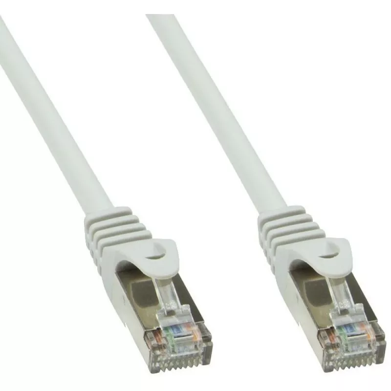 Techly Kupfer-Patchkabel Cat.6 Grau SFTP LSZH 15m, 15 m, Cat6, S/FTP (S-STP), RJ-45, RJ-45, Grau